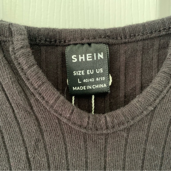 SHEIN Ribbed Top Romper - Picture 3 of 6